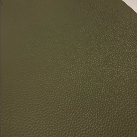 New! Rubi By The Cotton On Leatherette Tote Bag Olive Green Color - Picture 2 of 6